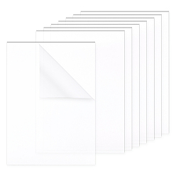 Clear Acrylic Transparent Pressure Plate, Rectangle, Clear, 180x130x2mm