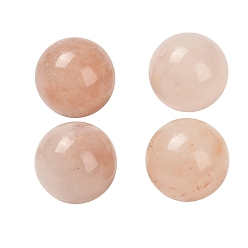 Golden Silk Jade Сферические бусины из натурального золотистого шелка и нефрита Синьцзяна, круглые, 16 мм, отверстие : 1.9 мм