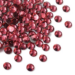 70040 Indian Pink Камни preciosa® crystal hotfix с плоской основой, чешский хрусталь, круглый(438 11 612 шатон роза вива 12 ®), 70040 индийский розовый, ss 8 (2.3~2.5 мм)