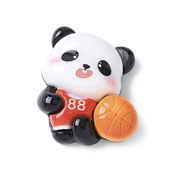 Basketball Кабошоны из смолы в стиле пандан, баскетбол, 26.8x25.3x8.5 мм