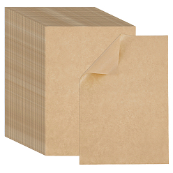BurlyWood Kraft Paper DIY Craft, Rectangle, BurlyWood, 300x210x0.1mm
