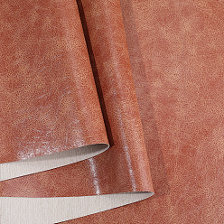 Темный Лосось Искусственная кожа, для изготовления поделок, темный лосось, 400x1370x0.8 мм