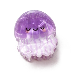Pulpo Acrílicos pinzas para el cabello de la garra, accesorios para el cabello para niñas y mujeres, pulpo, 25x22x22.5 mm
