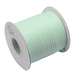 Бледно-Зеленый Полиэстер органза лента, бледно-зеленый, 1/8 дюйм (3 мм), 800 ярдов / рулон (731.52 м / рулон)