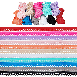 (52) Непрозрачная лаванда 33 ярды 11 цвета нейлоновая лента, аксессуары для одежды, разноцветные, 13 мм, 3 ярдов / цвет