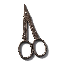 Античная Бронза Ножницы из нержавеющей стали, ножницы для вышивания, швейные ножницы, античная бронза, упаковка: 100x45мм