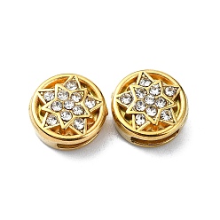 Звезда Ионное покрытие (ip) 304 подвески из нержавеющей стали, со стразами, реальный 18 k позолоченный, звезда, 10.5x5 мм, отверстие : 6.5x2 мм