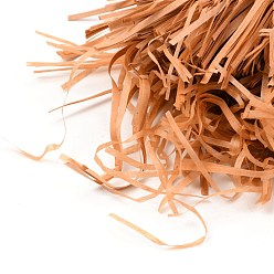 Шоколадный Бумажный крошечный наполнитель, для упаковки подарков и наполнения пасхальной корзины, цвет шоколада, 26x0.25~0.26 см