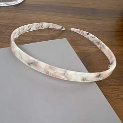 (404) Непрозрачное AB Кислое яблоко Резинки для волос из ацетата целлюлозы, аксессуары для волос для женщин и девочек, цветочный белый, 120 мм