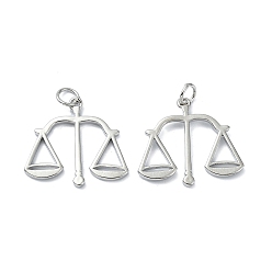 Платина Стойки обшивки латунные подвески, без свинца и без кадмия, долговечный, баланс, платина, 19~20x22~23x1.5 мм, отверстие : 3.4 мм