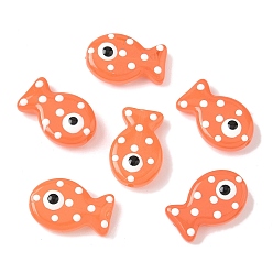 Сэнди Коричневый Бусины из стеклянной эмали, окрашенные методом запекания, рыба, песчаный коричневый, 19.5x12.5x6~6.5 мм, отверстие : 1.2~1.4 мм