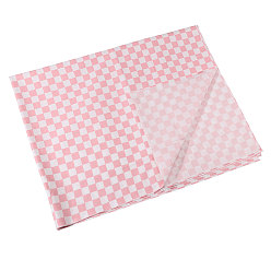 Pink 2M Cotton Tartan Pattern Fabric, Clothing Accessories, Pink, 1600x0.1mm