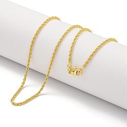 Настоящее золото 18K Ожерелья из латуни для женщин, реальный 18 k позолоченный, 23.50 дюйм (597 мм)