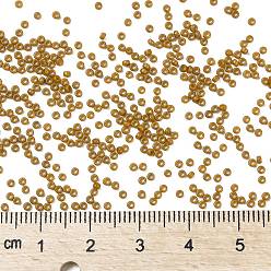 (RR4460) Duracoat Dyed Opaque Toast MIYUKI Round Rocailles Beads, Japanese Seed Beads, (RR4460) Duracoat Dyed Opaque Toast, 15/0, 1.5mm, Hole: 0.7mm, about 5555pcs/bottle, 10g/bottle