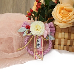 Фиолетовый Бумажный японский венок сименава подвесные украшения, для украшения новогодней вечеринки, фиолетовые, 100 мм