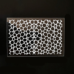 Другие Пластиковые декоративные пленки, прозрачные листы изображений для рукоделия из смолы, полимерный наполнитель, водный узор, 104x154 мм