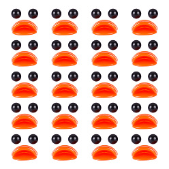 (52) Непрозрачная лаванда 20шт. пластиковая кукольная утка, рот и 40шт. кабошоны для глаз, для изготовления кукол своими руками, разноцветные, 17x30x13 мм