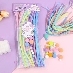 (52) Непрозрачная лаванда Украшение из мишуры, стебель синели своими руками, гирлянда из мишуры, наборы проволок для рукоделия, средство для чистки труб, разноцветные, 350 мм