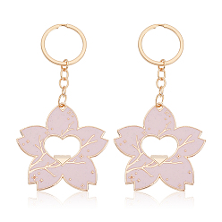 Золотой Брелки с цветочным узором из эмали, открывалка для бутылок, золотые, 113 мм