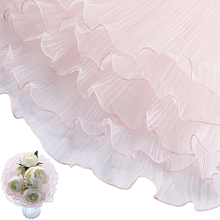 Pink 2 сумки органза цветочный букет упаковочная бумага, розовые, 278x0.5 мм