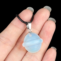 Опал Opalite подвески, круглые, 20 мм