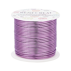 Средний Фиолетовый Круглая алюминиевая проволока, средне фиолетовый, 12 датчик, 2 мм, около 98.42 футов (30 м) / рулон