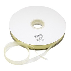 Желтый Полиэстер органза лента, желтые, 1/2 дюйм (13 мм), 200 ярдов / рулон (182.88 м / рулон)