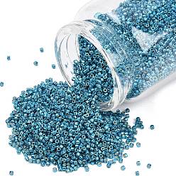 (DB2513)Duracoat Galvanized Capri Blue Бусины miyuki delica, цилиндр, японский бисер, 11/0, (db2513)duracoat оцинкованный капри синий, 1.3x1.6 мм, отверстие : 0.8 мм, около 10000 шт / упаковка, 50 г / мешок