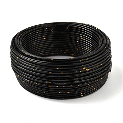 Черный Алюминиевая проволока, круглые, чёрные, 2 мм, 12 датчик, около 75.46 футов (23 м) / пучок