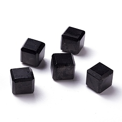 Shungite Natural Shungite Beads, Six Sided Celestial Dice, 11.5~12.5x11.5~12.5x11.5~12.5mm