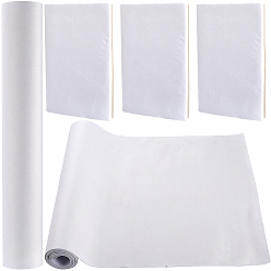 White 2M Velvet Book Covers, Notebook Wraps, White, 42x0.06cm