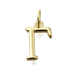Symbol Латунные подвески, с целью перехода в кольце, долговечный, без свинца и без кадмия, стойки покрытие, реальный 18 k позолоченный, символ, 12x8x2 мм, отверстие : 3 мм