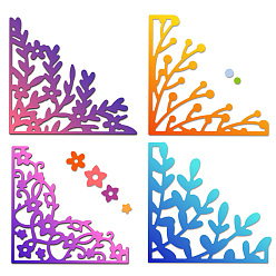 Цветок Трафареты для резки угловых углеродистых сталей, для diy scrapbooking, Фотоальбом, декоративная бумага для тиснения, цвет нержавеющей стали, цветок, 94x126x0.8 мм