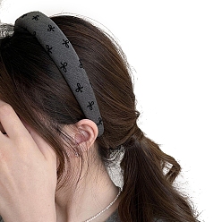 Bowknot Ткань ленты для волос, бантом, 30 мм