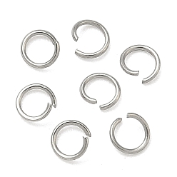 Нержавеющая Сталь Цвет Устойчивы к потускнению 304 открытые соединительные кольца из нержавеющей стали, цвет нержавеющей стали, 26 датчик, 3x0.4 мм, внутренний диаметр: 2.2 мм
