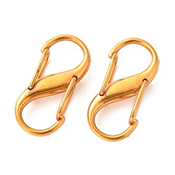 Античное Золото Сумки из цинкового сплава регулируемые застежки аксессуары, сумки пряжка, античное золото , 2.75x1.3x0.7 см