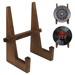 Кокосово-Коричневый Настольная деревянная подставка для кулинарных книг, кокосового коричневый, 12x36x22 см