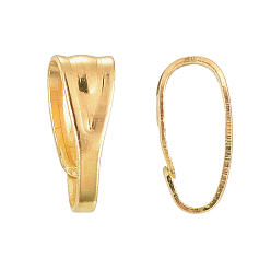 Золотой Железо оснастки на поруки, золотые, 7x3x3.5 мм, отверстия: 3x6.5 мм, около 100 шт / мешок