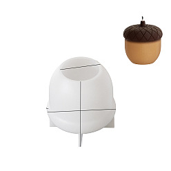 Other Fruits Силиконовые формы, формы для свечей, формы для литья гипсовой смолы, белые, фрукты, 67x42x69 мм