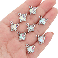 Сердце Платинового сплава смолы подвески, для ювелирных украшений своими руками, сердце, 16x17 мм