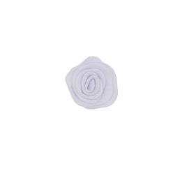 Snow Non-woven Fabrics Cabochons, for Garment Accessory, Flower, Snow, 40mm