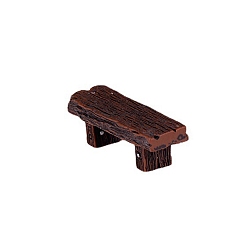 Кокосово-Коричневый Украшения для табуретов из смолы, микроландшафтное украшение для сада, кокосового коричневый, 56x16 мм