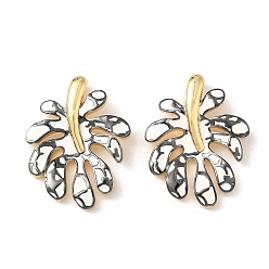 Настоящее золото 18K Латунь эмаль подвески, без кадмия и без свинца, долговечный, стойки покрытие, очарование листа, реальный 18 k позолоченный, 30x22x6.5 мм, отверстие : 5x2.5 мм