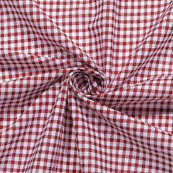 Red Tartan Cotton Fiber Fabric, Clothing Accessories, Red, 1580x0.1mm