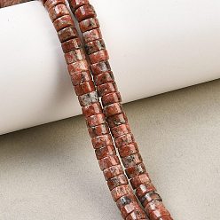 Кокосово-Коричневый Нити из синтетического выветренного агата, окрашенные, диск, Heishi бусы, кокосового коричневый, 6~6.5x2~2.5 мм, отверстие : 1 мм, около 179 шт / нитка, 15.04'' (38.2 см)