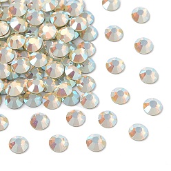 51000 200 Chrysolite Opal AB Preciosa® maxima crystal без горячей фиксации плоские камни, чешский хрусталь, срыв твердой мозговой оболочки, круглый(438 11 615 шатон-роза), 51000 200 хризолит опал ab, ss 16 (3.8~4 мм)