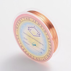 Сэнди Коричневый Медная проволока, без никеля , песчаный коричневый, 20 датчик, 0.8 мм, около 2.8 м / рулон