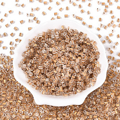 Перу Прозрачные внутри цветные стеклянные бусины, треугольные, Перу, 3.4x3.4~3.8x3.4~3.8 мм, отверстие : 1 мм, Около 7500 шт / фунт