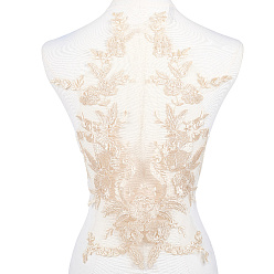 Мокасин Полиэстеровые заплатки, аппликации из ткани, цветок, мокасин, 465x335x1 мм