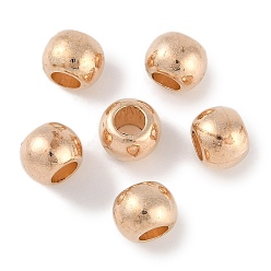 Золотистый Пластиковые круглые бусины ccb, золотые, 9.5x7.5 мм, отверстие : 4.5 мм